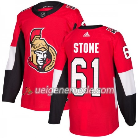 Herren Eishockey Ottawa Senators Trikot Mark Stone 61 Adidas 2017-2018 Rot Authentic